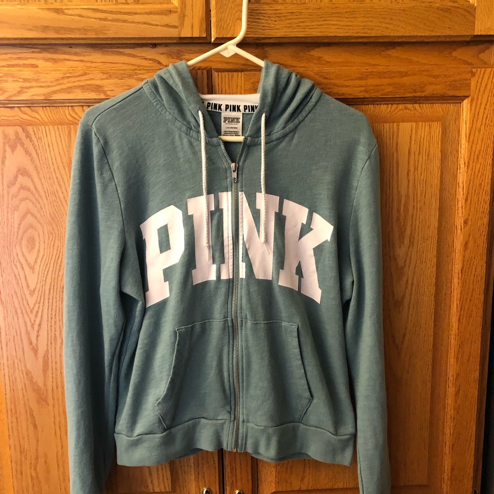 Women’s Pink zip-up sweatshirt